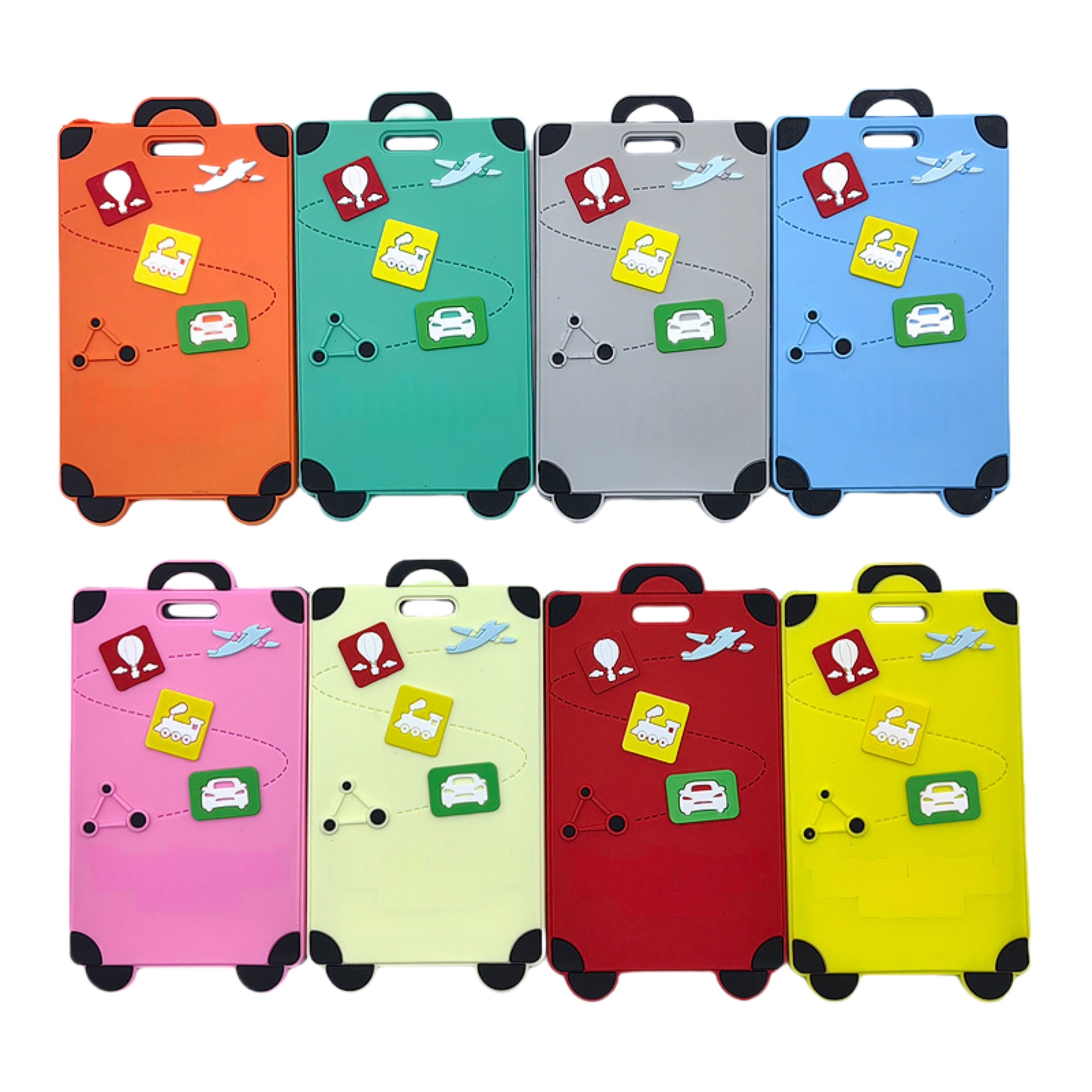 Soft Silicone Luggage Tag 2