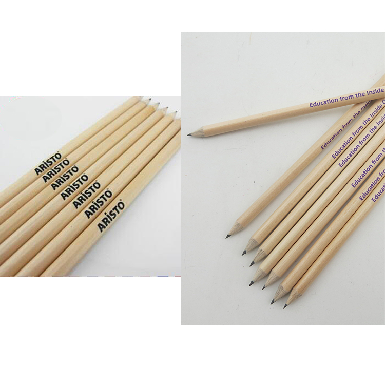 7" Wooden Color HB Pencils 2