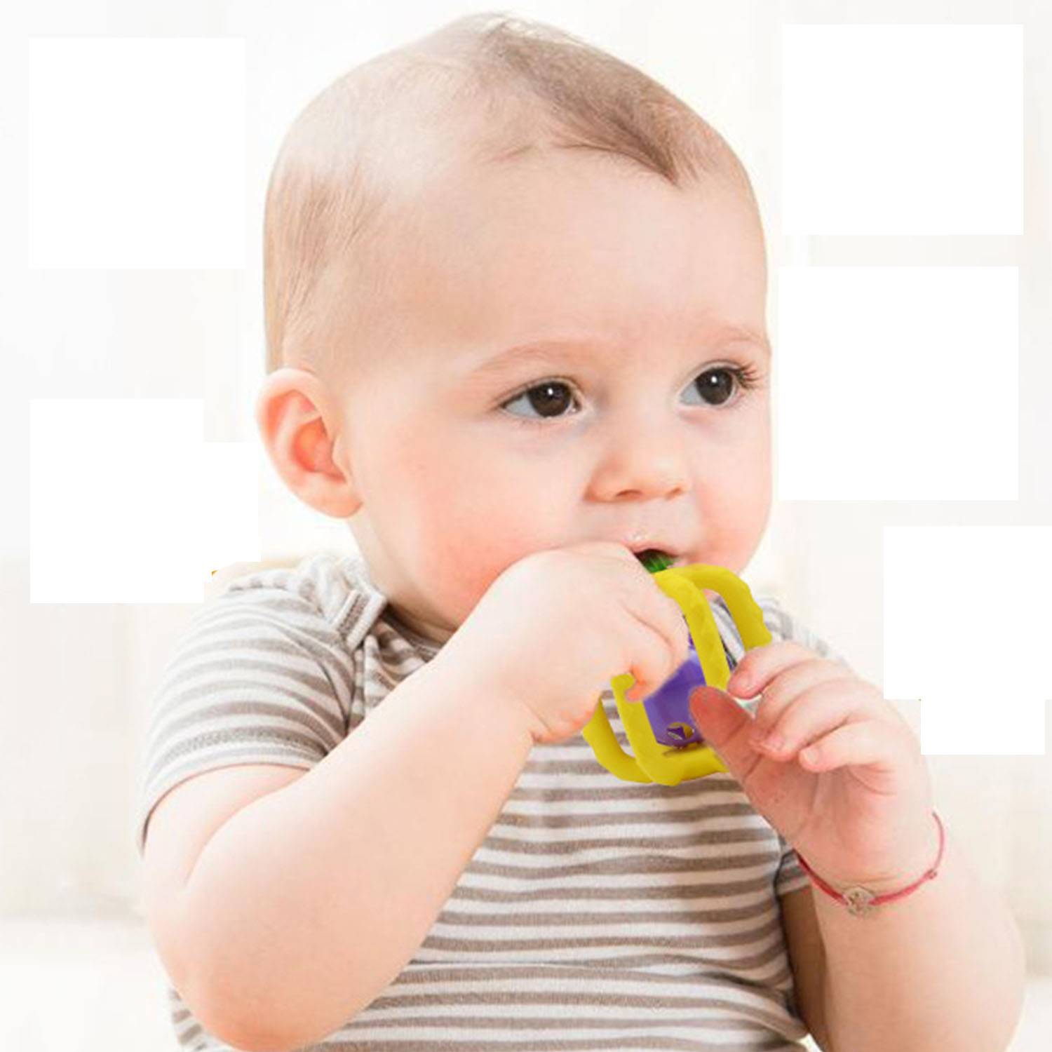 Newborn Silicone Teething Toy shaped in fruits 5