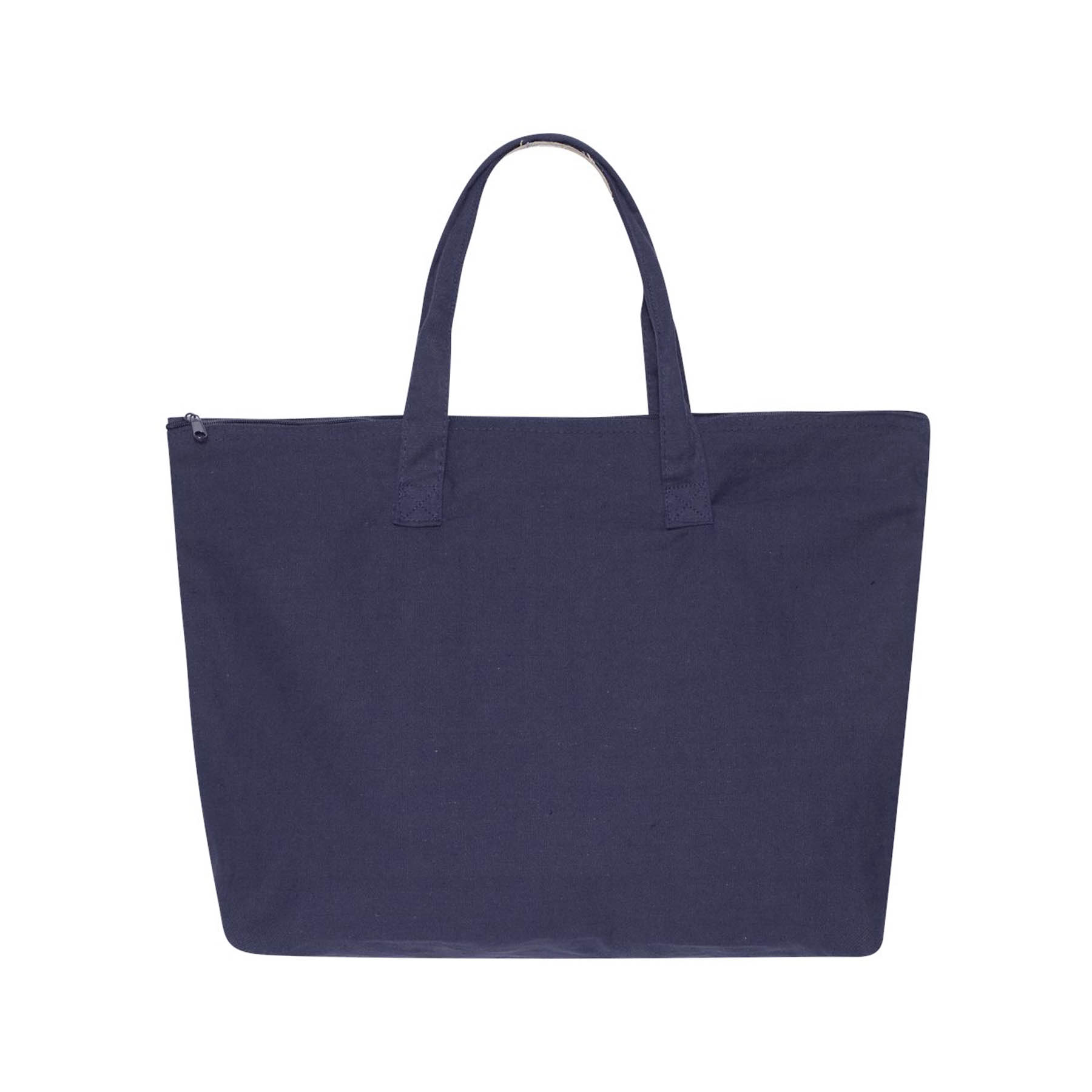 10 oz. Large Zippered Canvas Tote 2