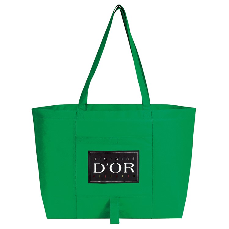 Eco-Green Fold Up Shopping Tote 8