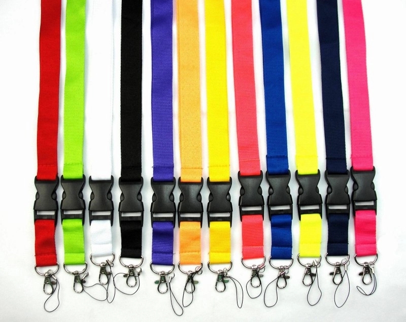 Polyester Lanyards with Detachable Buckle release 7