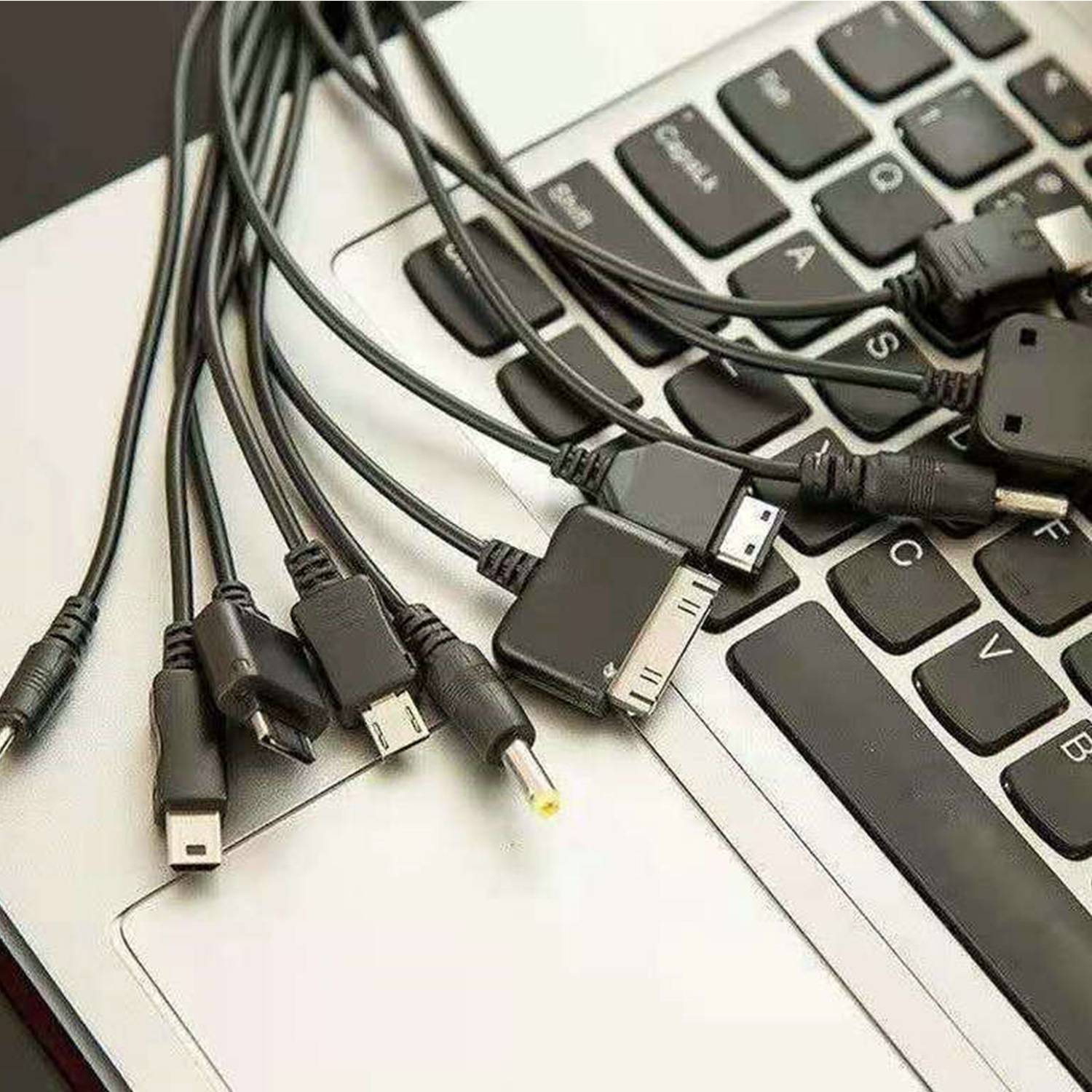 Retractable multiple- functional 10 IN 1 Charge Cable 4