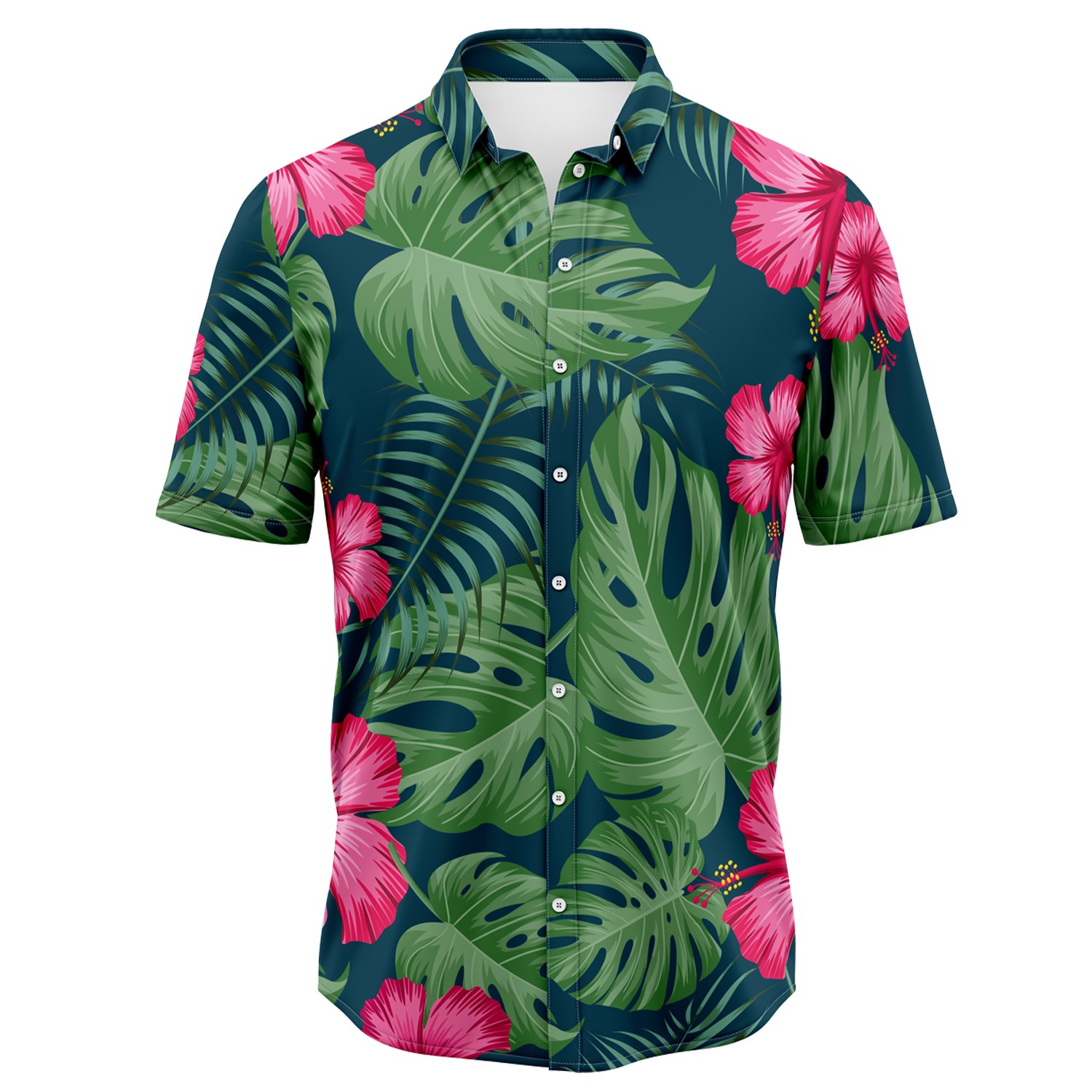 Rock'it 3-Day Unisex 135 GSM 4-Way Stretch UV Resistant Sublimation Hawaiian Shirts 1