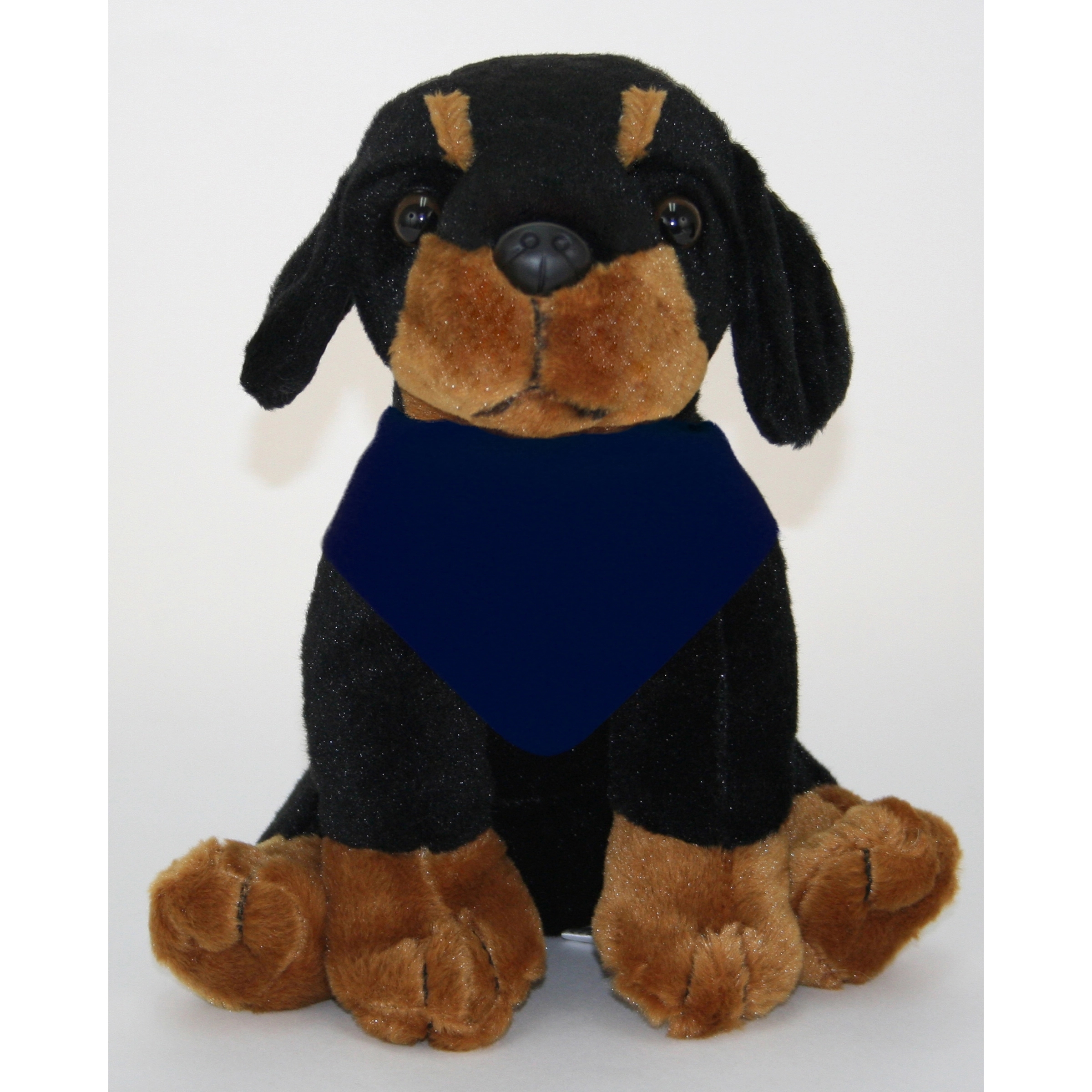 8" Medium Sitting Dog - Rottweiler 9