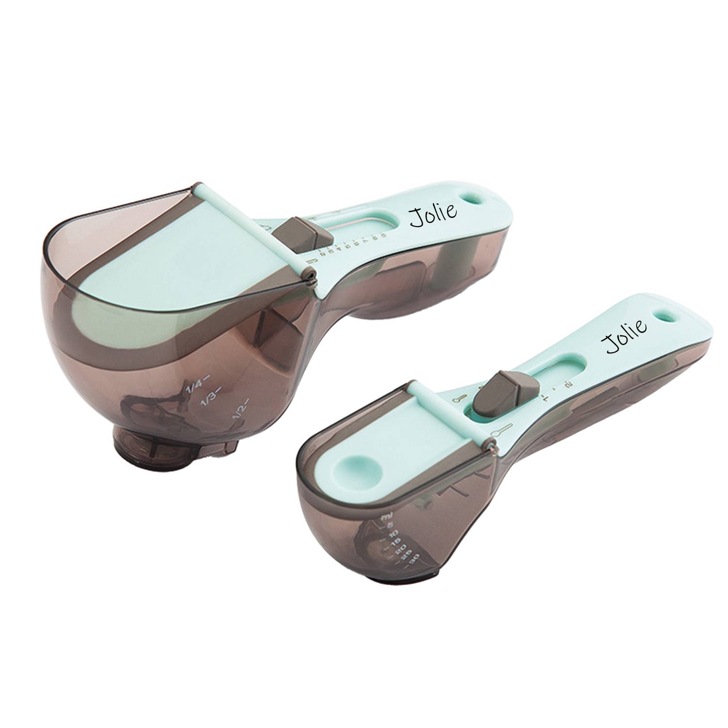 Plastic Adjustable Measure Spoon For Baking