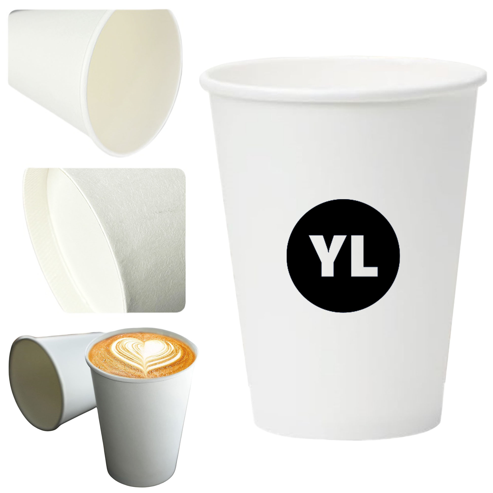 12oz Disposable Coffee Cups 4