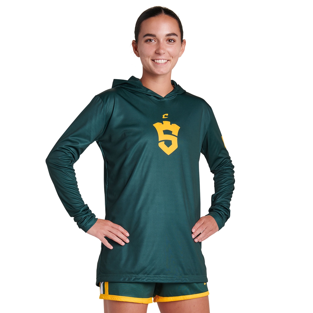 JUICE Long Sleeve Shooter Shirt with Hood 3