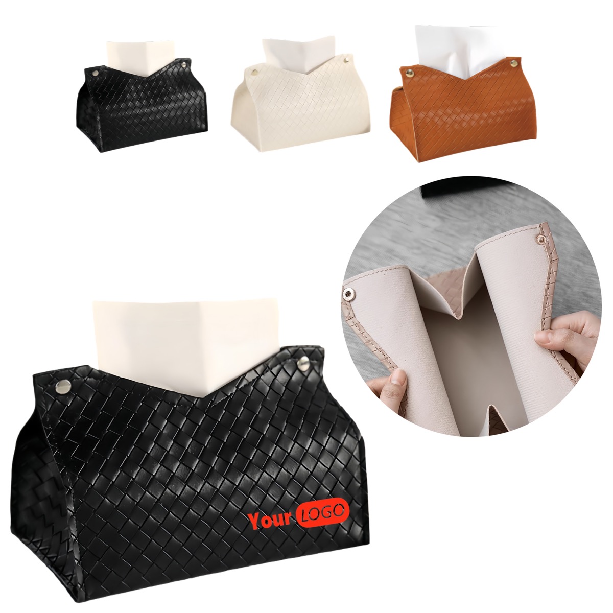 Solid Color Simple Tissue Box 4