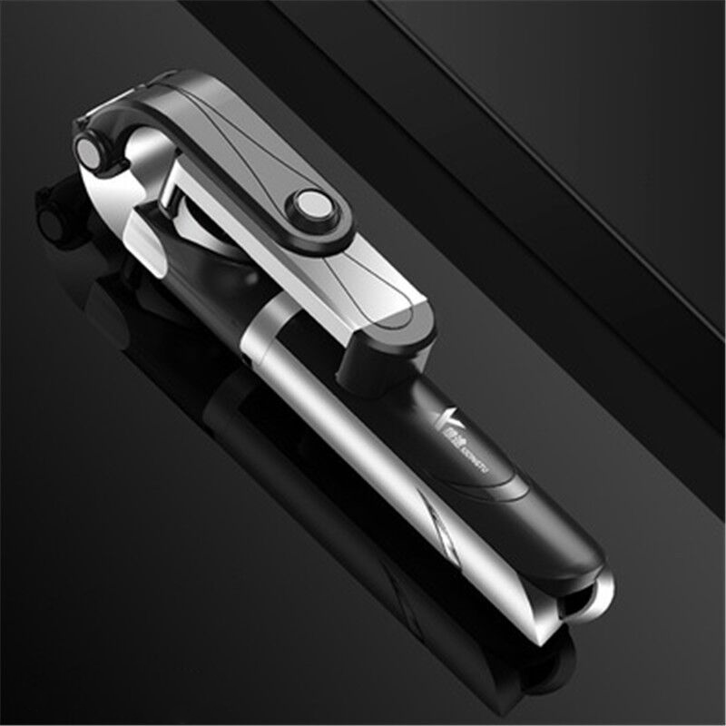 Stretchable stainless steel Bluetooth phone stand selfie sti 2