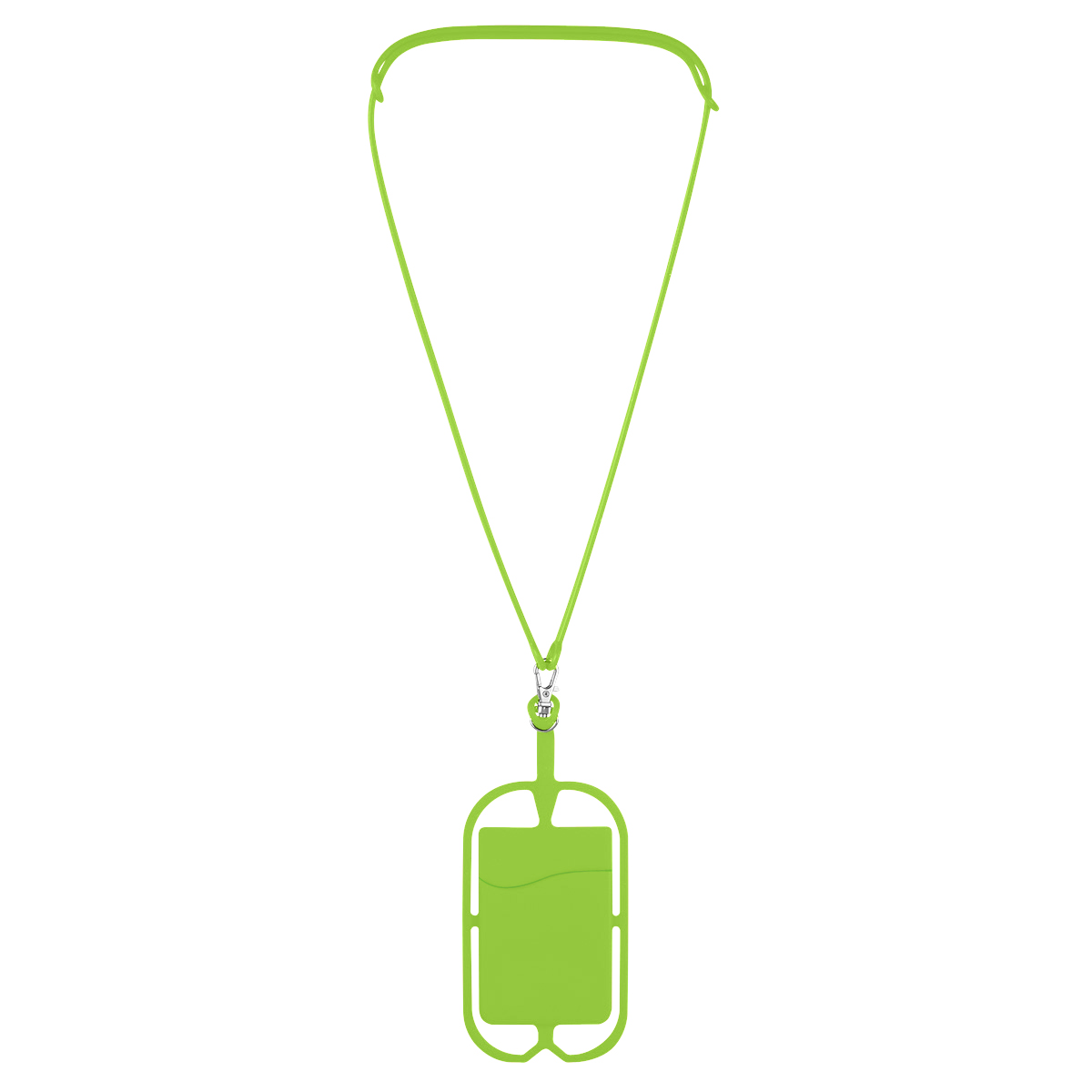 Silicone Lanyard with Phone Holder & Wallet 4