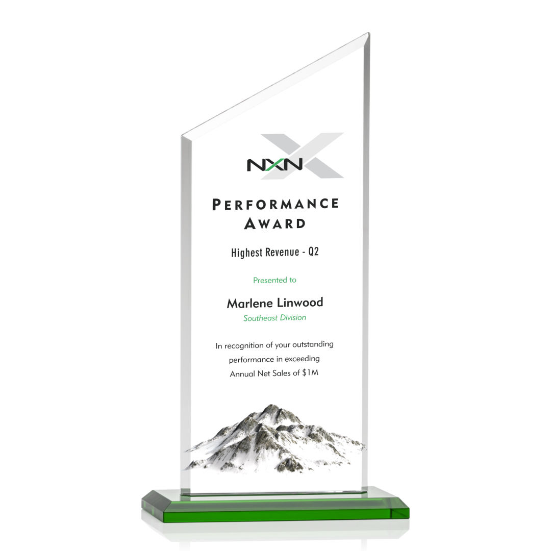 Conacher VividPrint™ Award - Green 4