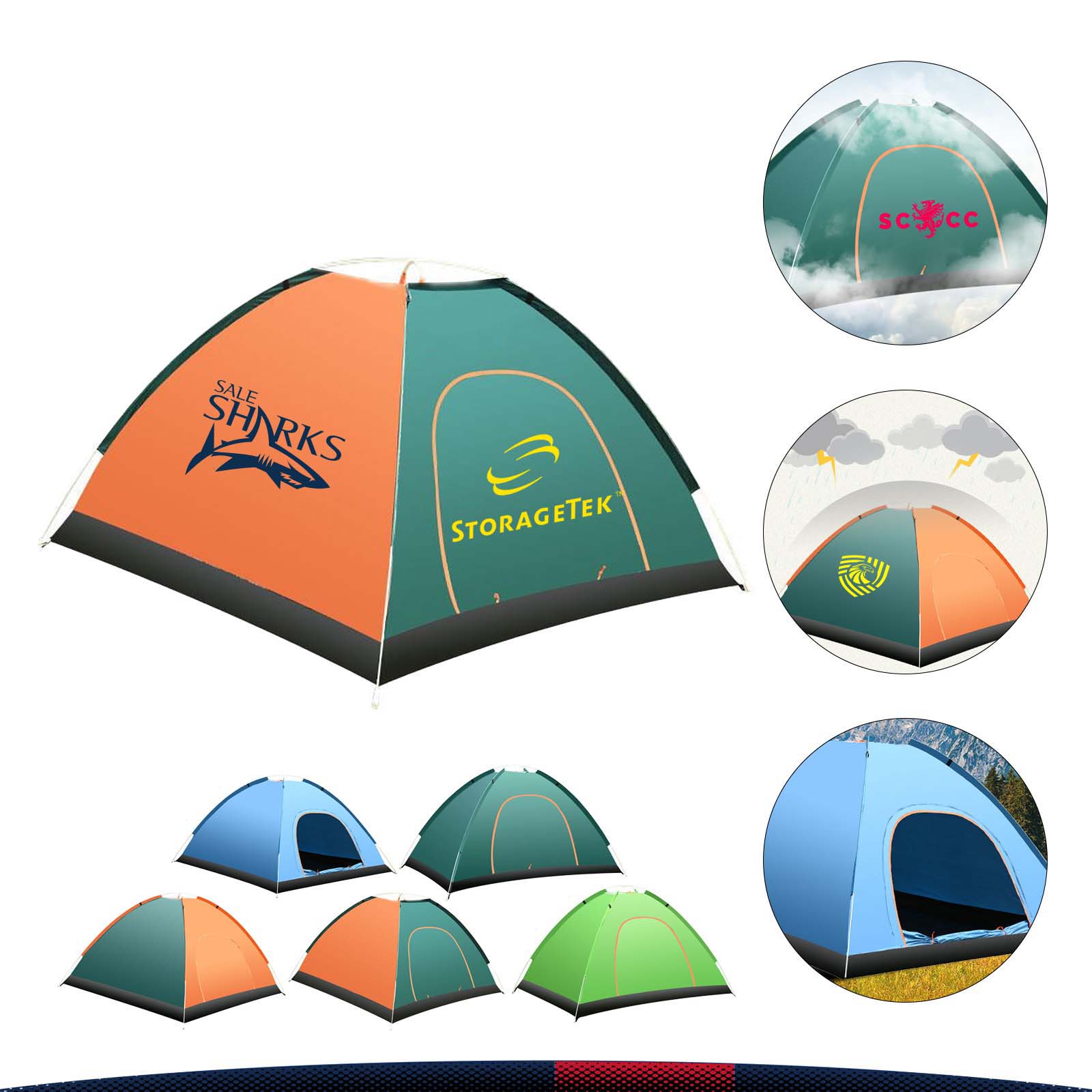 Rispo Pop Up Camping Tent 1