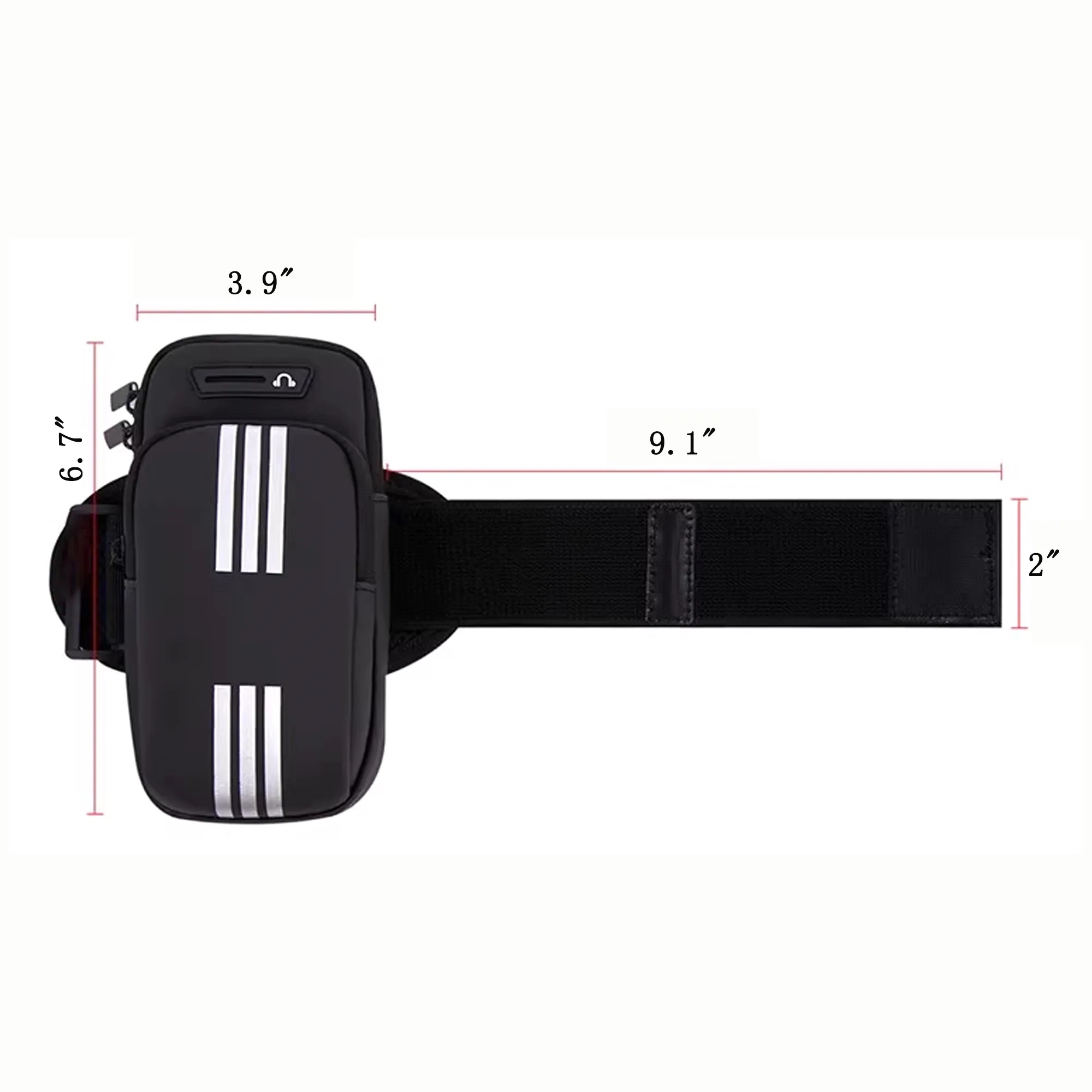 Holder for Running Cell Phone Arm Elastic Bands 4