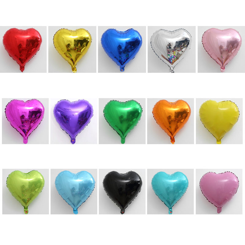 18" Foil Balloon-Heart Shaped 3
