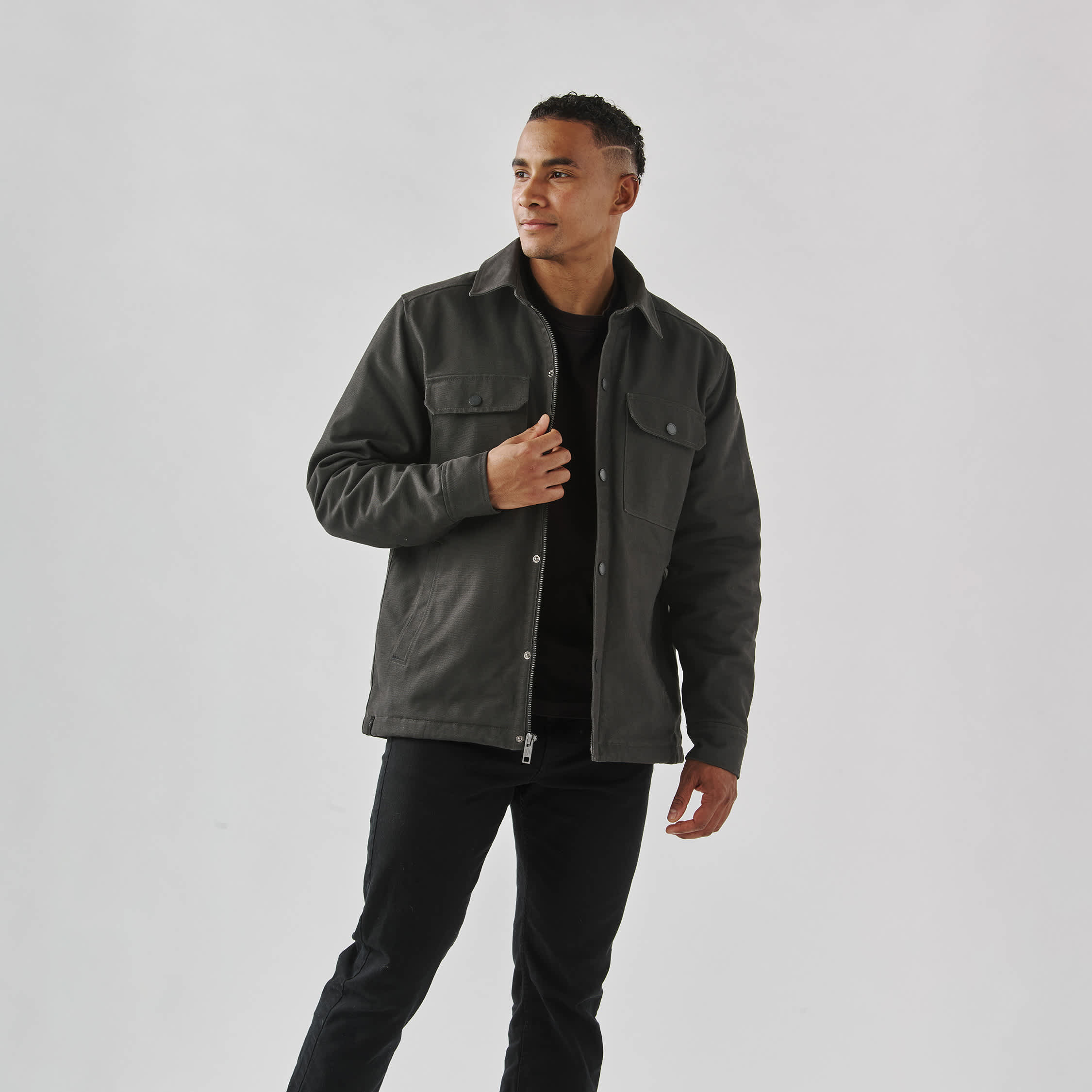 Stormtech Men's Oxide Sherpa Lined Canvas Jacket 13