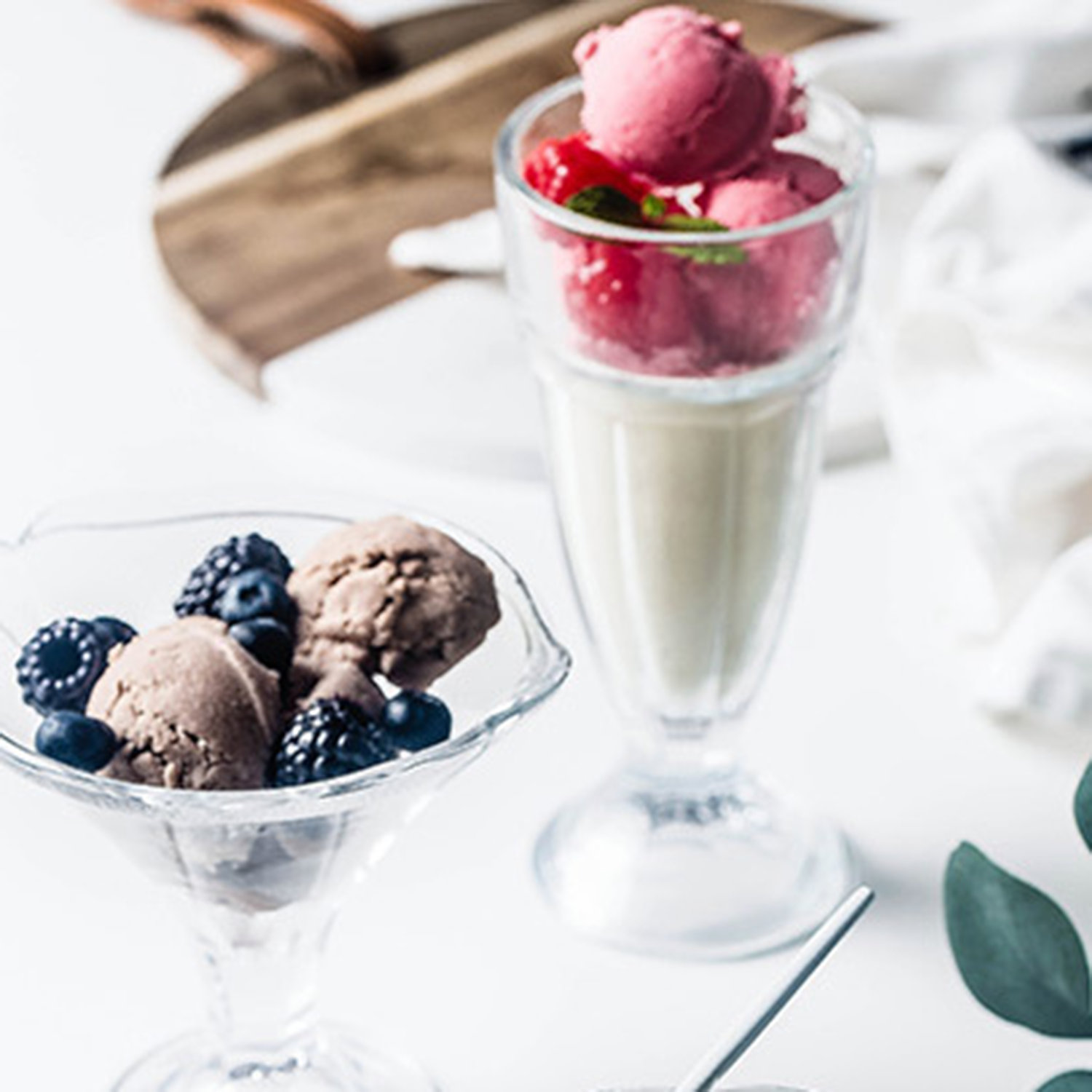 10Oz Clear Milkshake Glasses 2