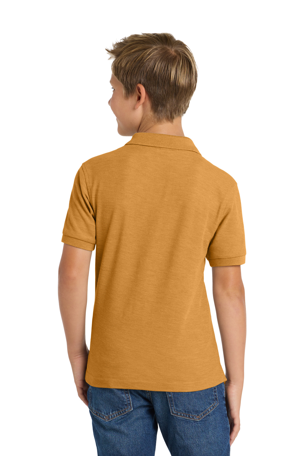 Port Authority Youth Silk Touch Polo. Y500 2