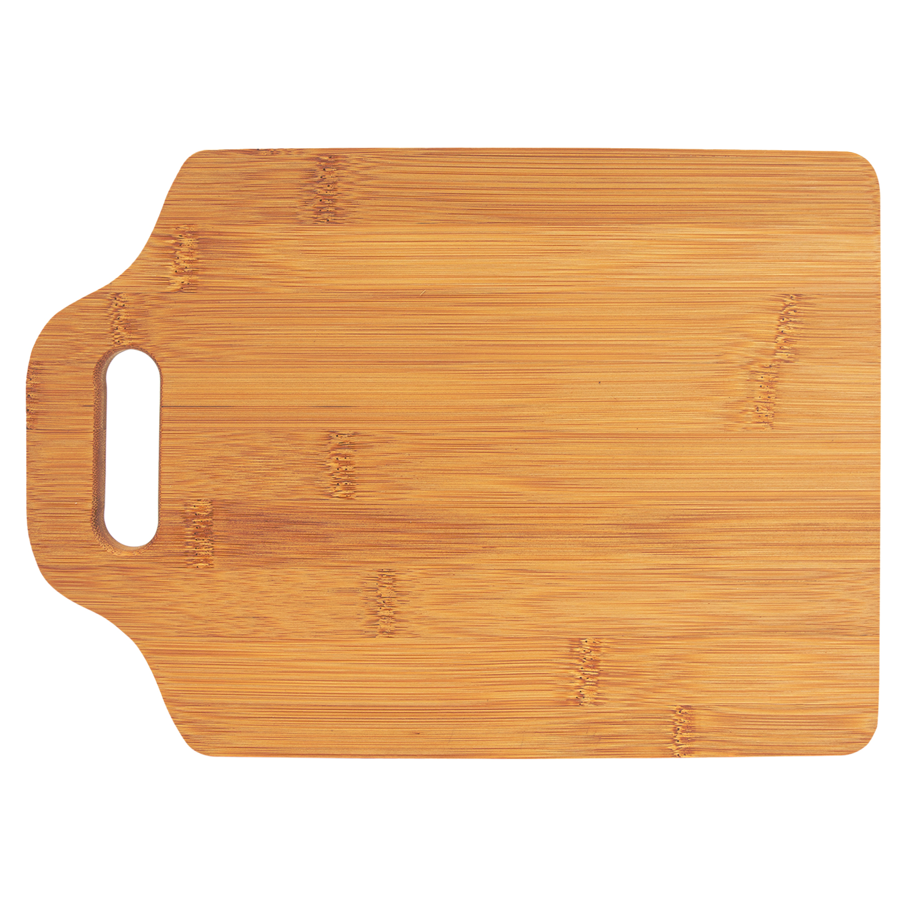 11" x 7" Bamboo Cutting Board w/ Handle 4