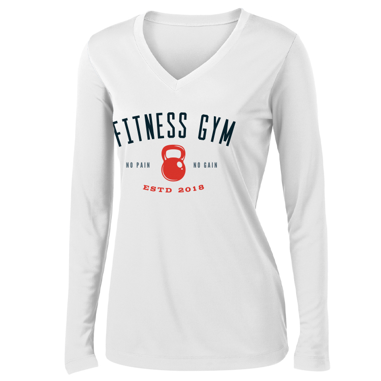 Spot Sub on Women's Long Sleeve Athletic Tee 5