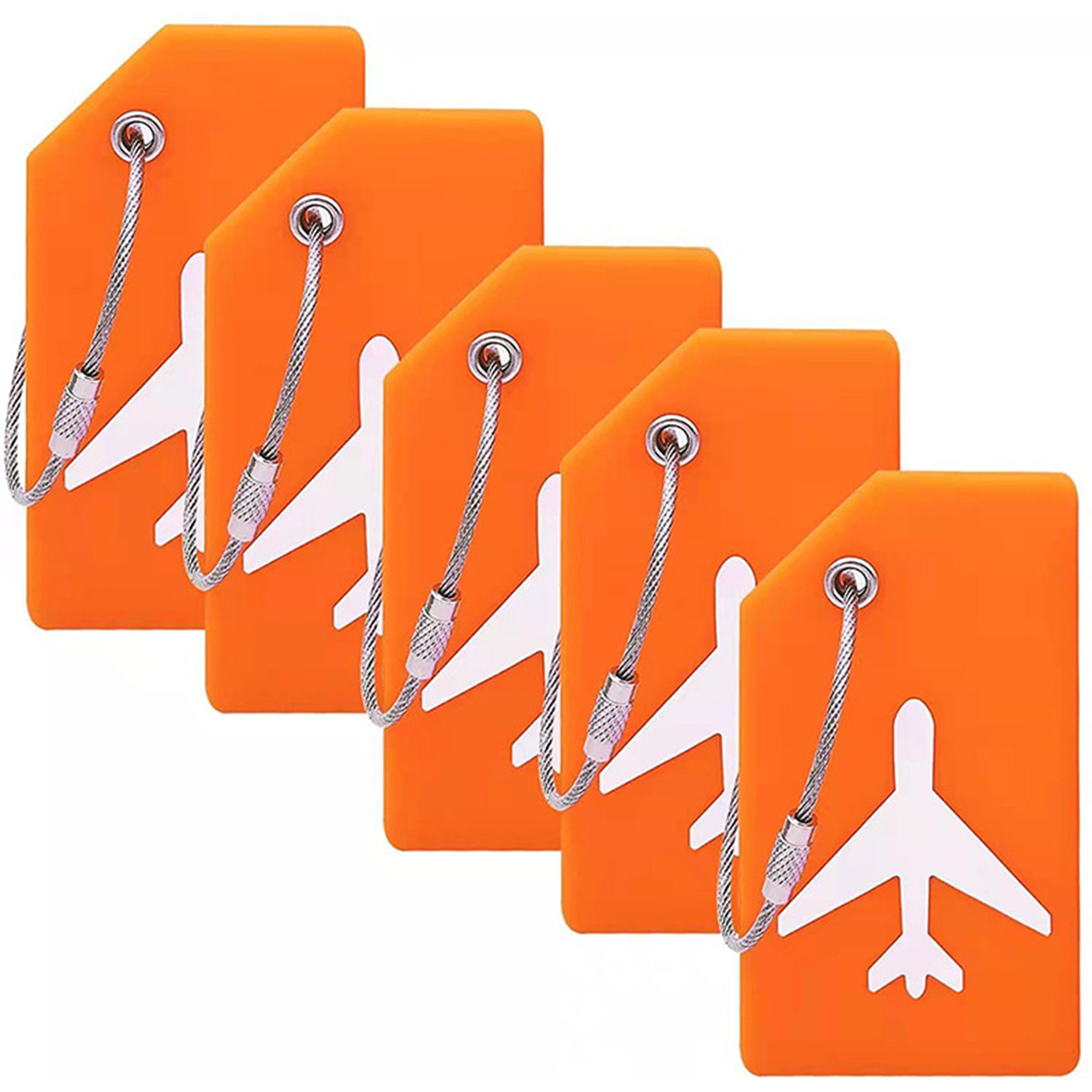 Silicone Airplane Luggage Tag 3