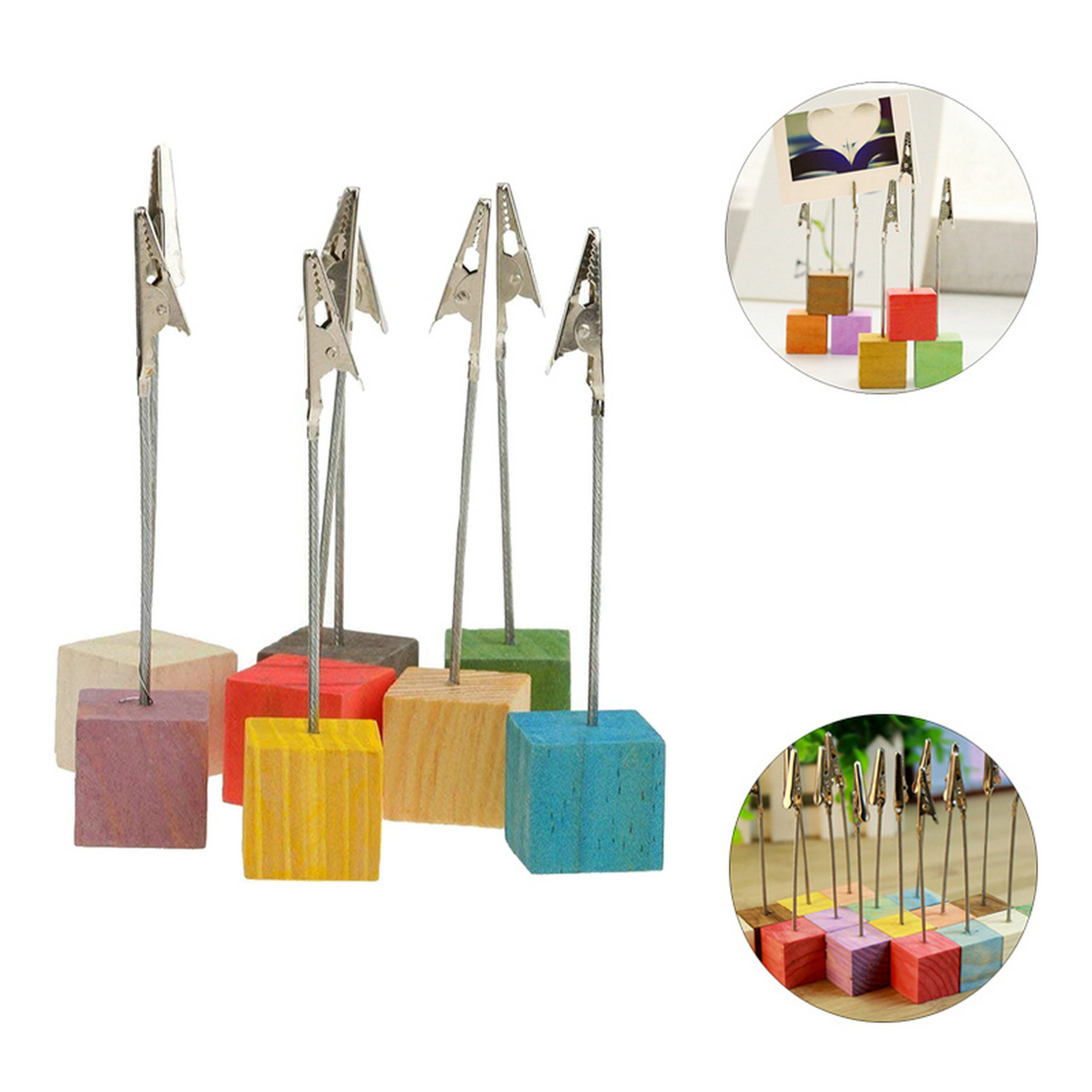Memo Clip Name Card Clip Photo Stand Holder 2