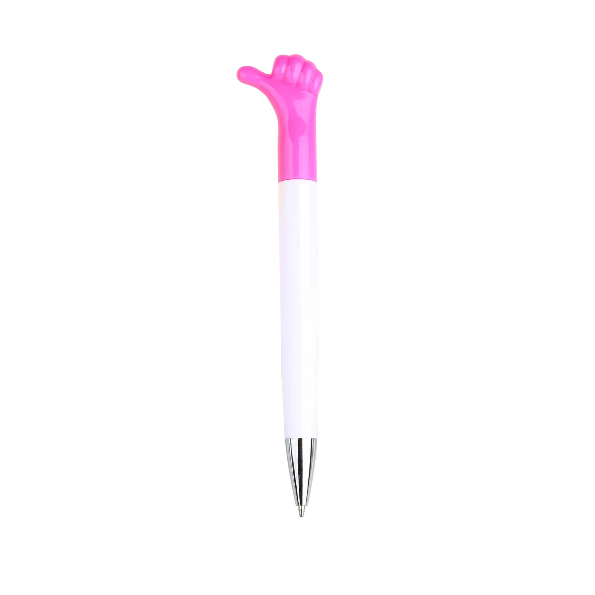 Promotional Finger Twist Shape Plastic Ballpoint Pen 3