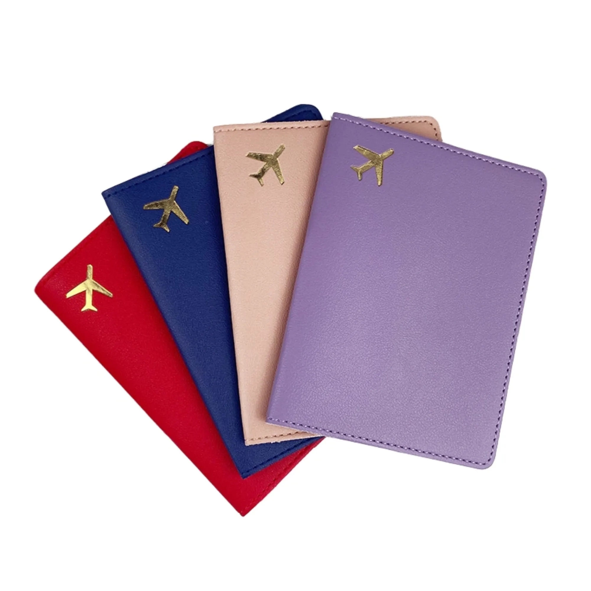 PU Leather Passport Holder Card Sleeve 6