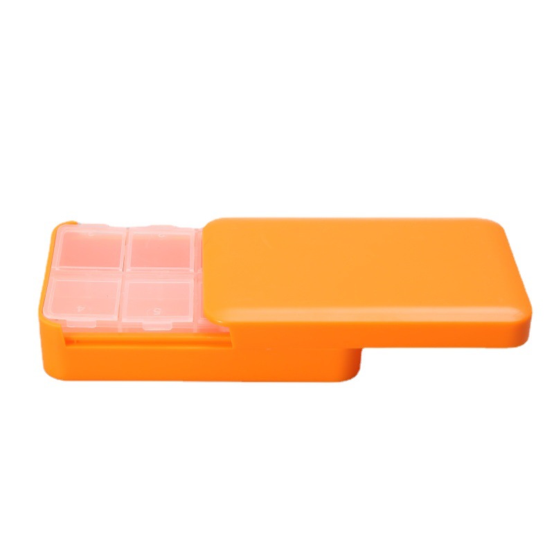 6 Compartments Push Pull Pill Box 7