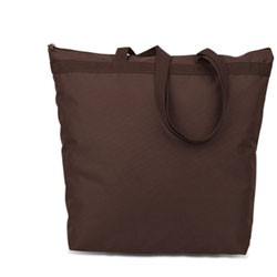 Large Zippered Tote Bag - Eco Friendly 3