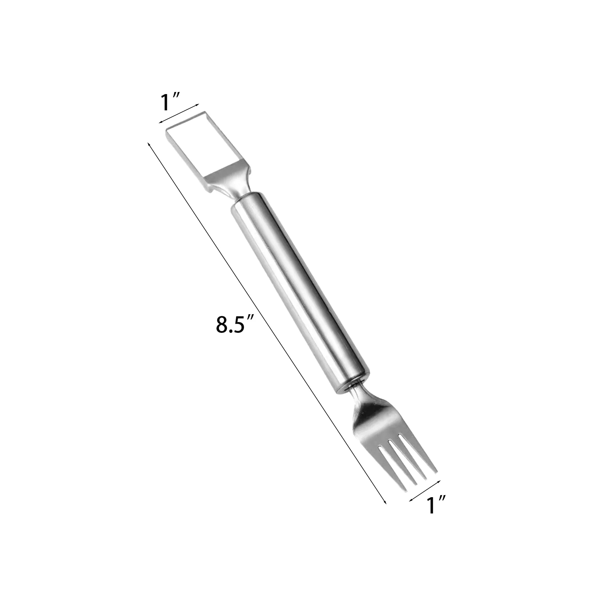 Stainless Steel Watermelon Cutter And Fork 4