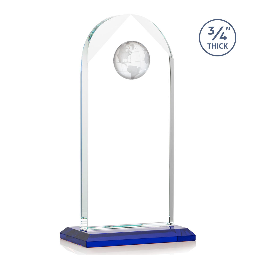 Blake Globe VividPrint™ Award - Blue 9