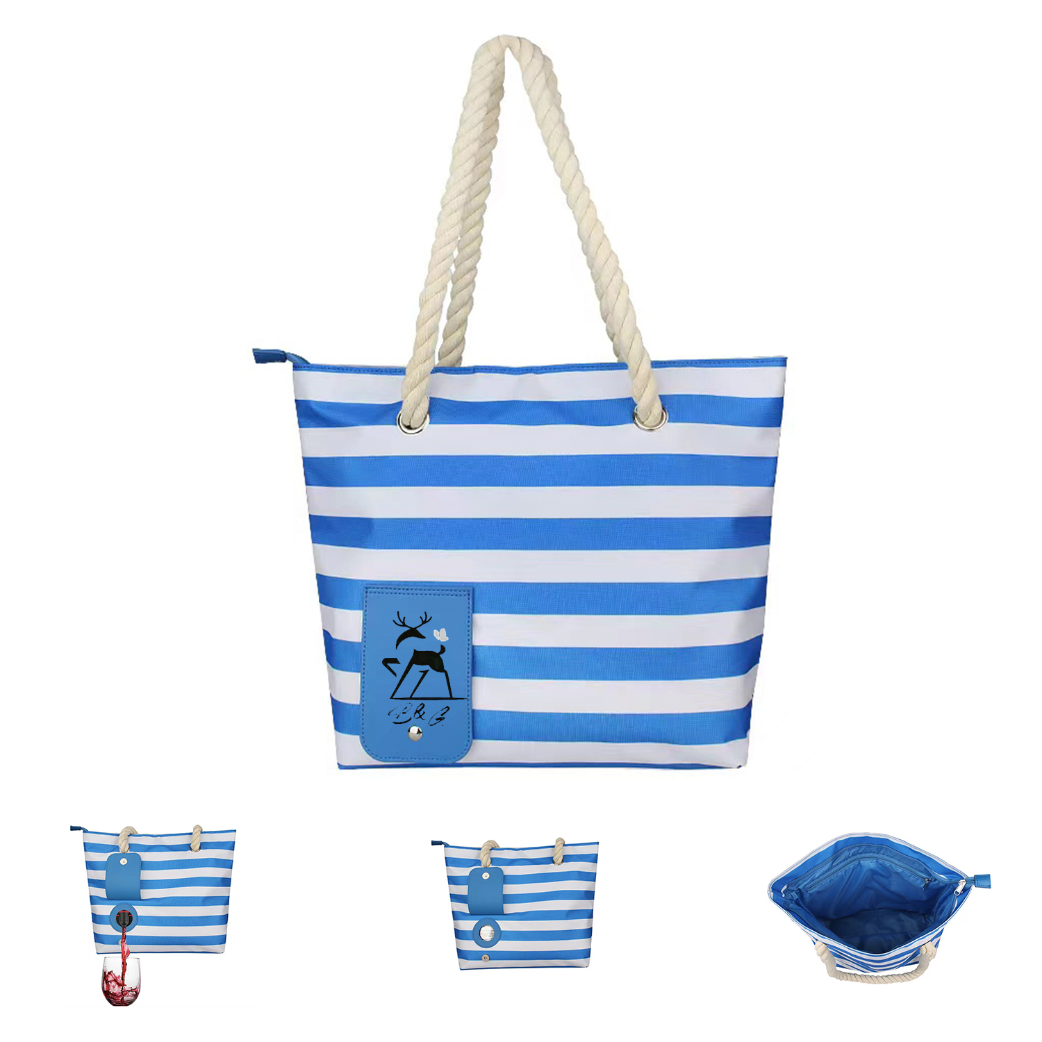 Beach Wine Bag 7Th & Swag 2