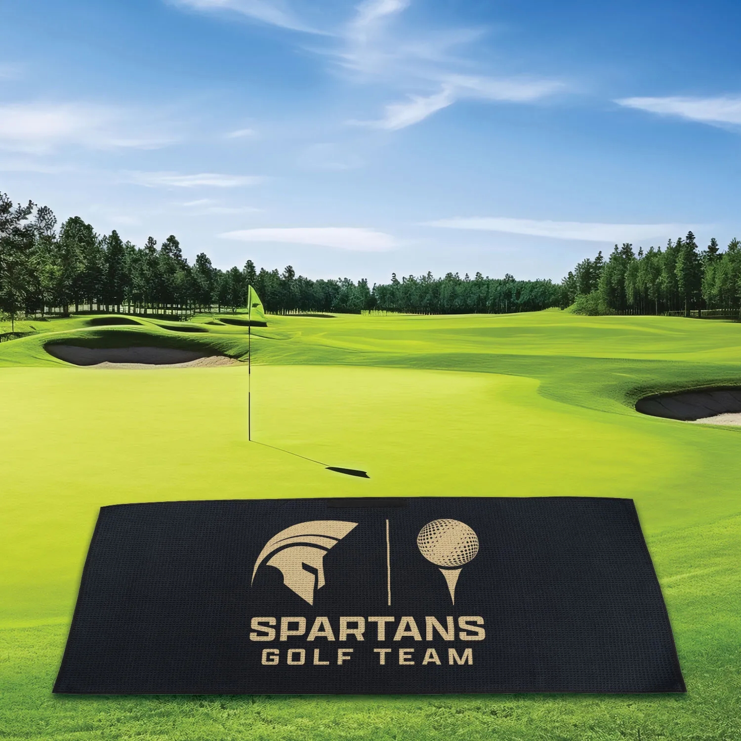 MaxxColor Waffle Golf Towel (17" x 40")