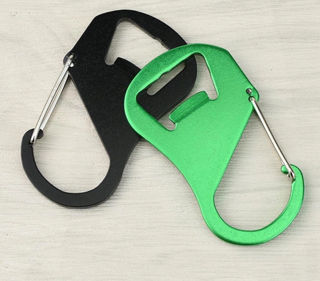 2 in 1 Carbiner Bottle Opener 3
