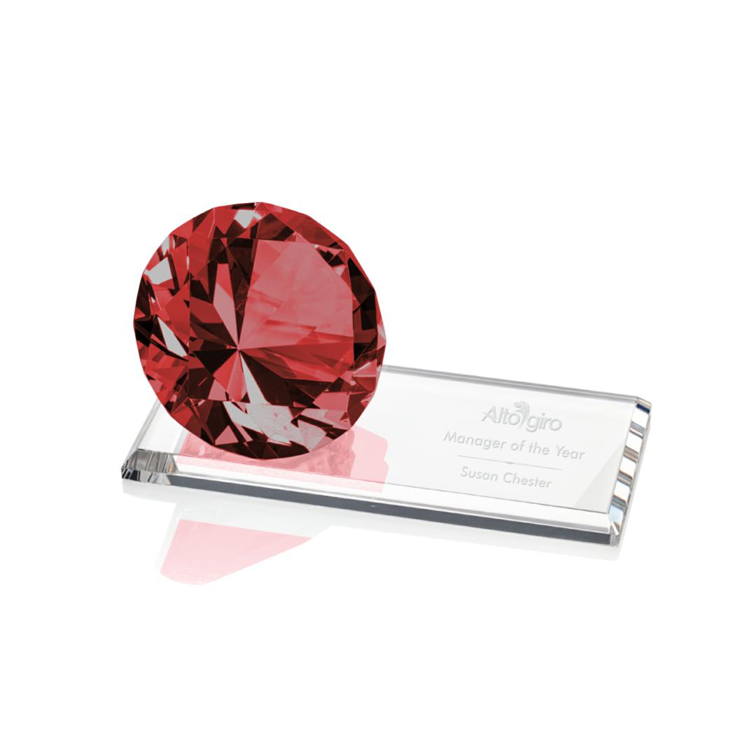 Gemstone Award on Starfire - Ruby 6