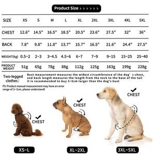 Pets Clothing Thick Polyester Dogs Winter Plaid Hoodies Sweatshirts 5