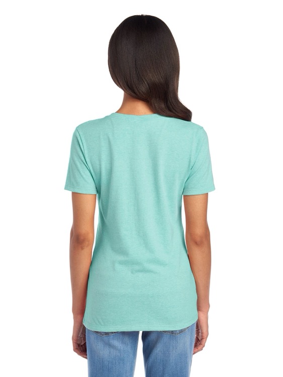 JERZEES Premium Blend Combed Ring-Spun Ladies' V-Neck T-Shirt 14