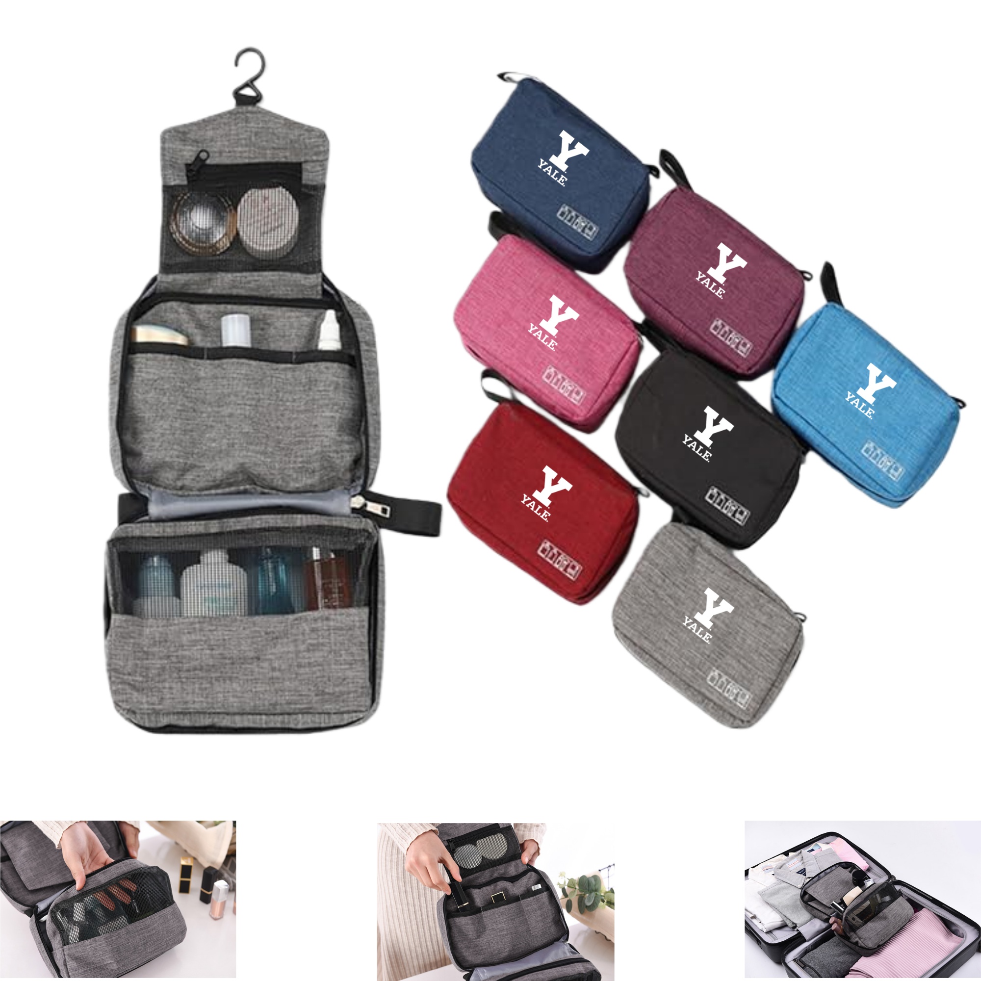 Hanging Travel Toiletry Bag 9