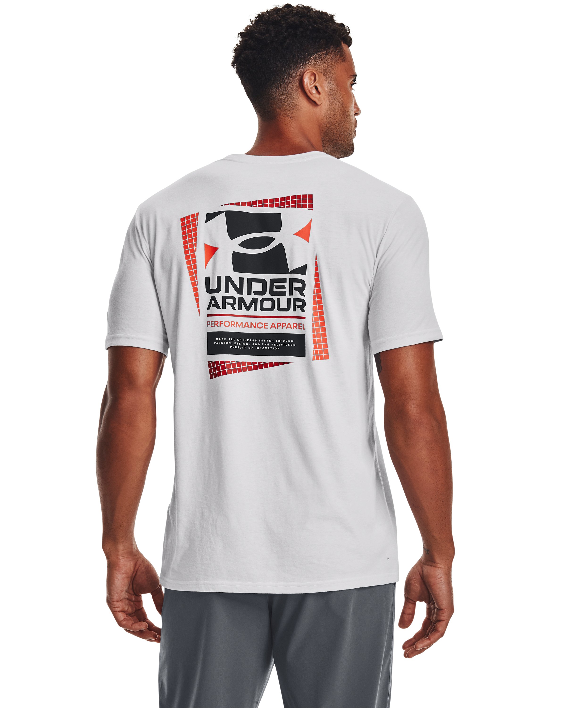 UA Multicolor Box Logo Men's Short Sleeve 4