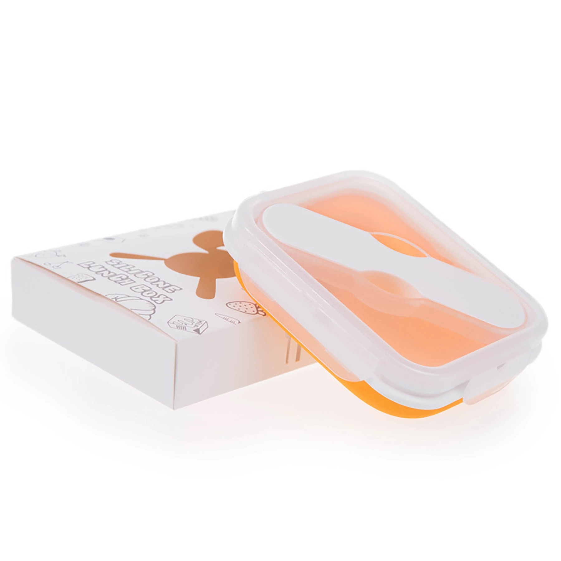 Foldable Bento Lunch Box Collapsible Food Storage Containers 2