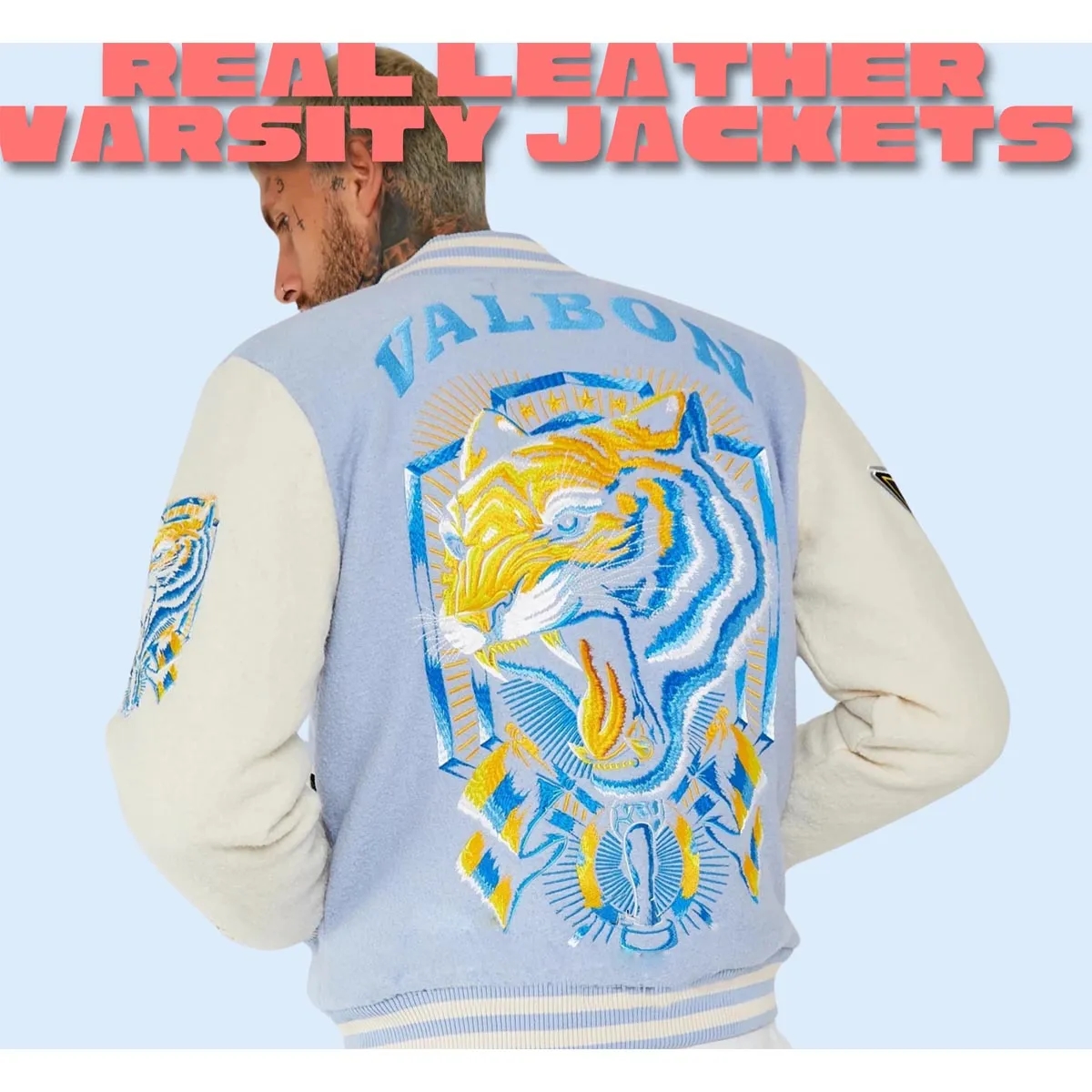 Real Leather Varsity Jackets 2