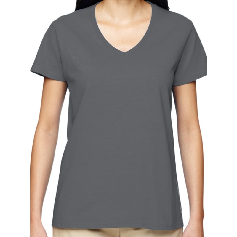 Gildan Heavy Cotton™ Ladies 5.3 Oz. V-Neck T-Shirt 3