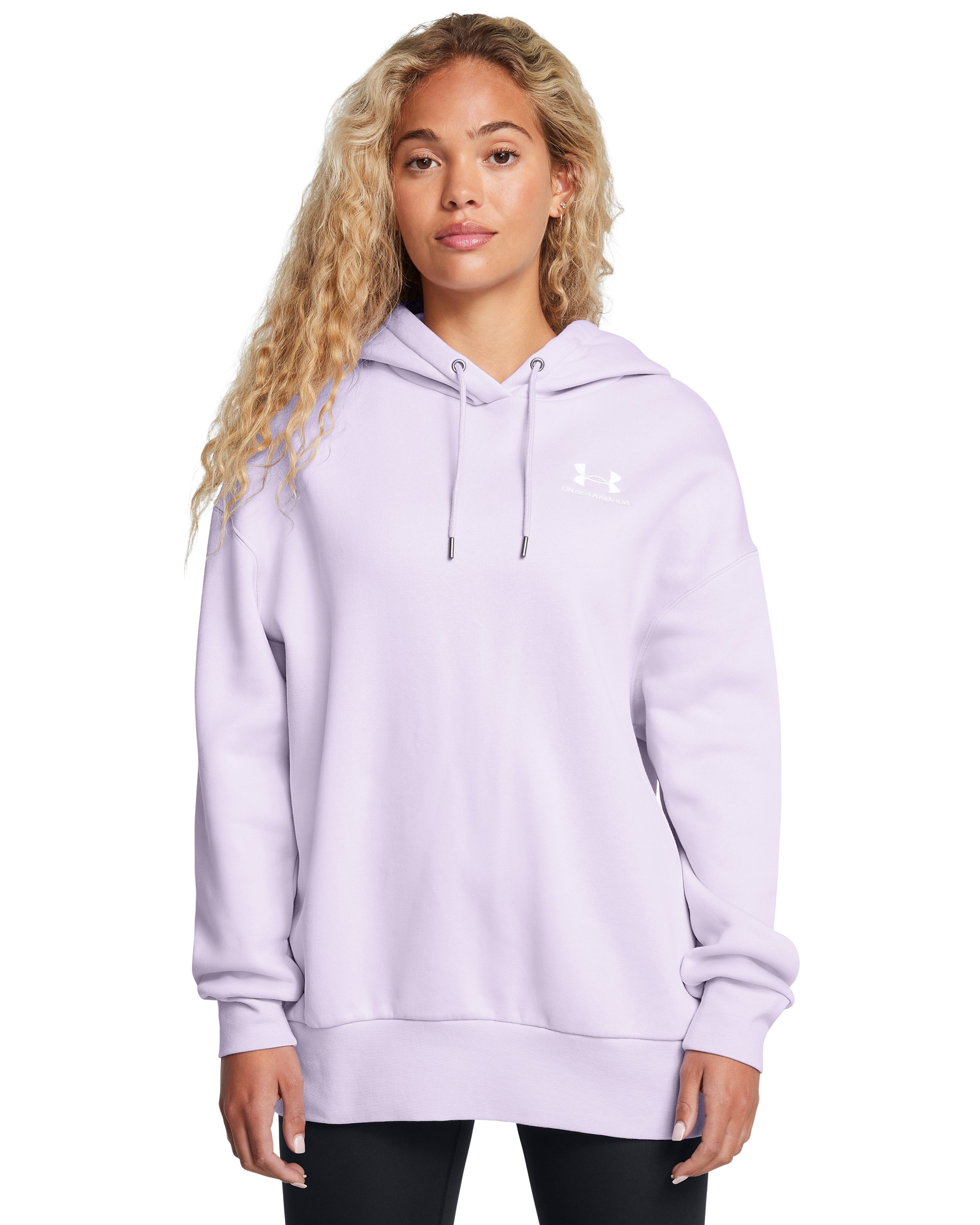 UA Icon Fleece Women's Oversized Hoodie 11