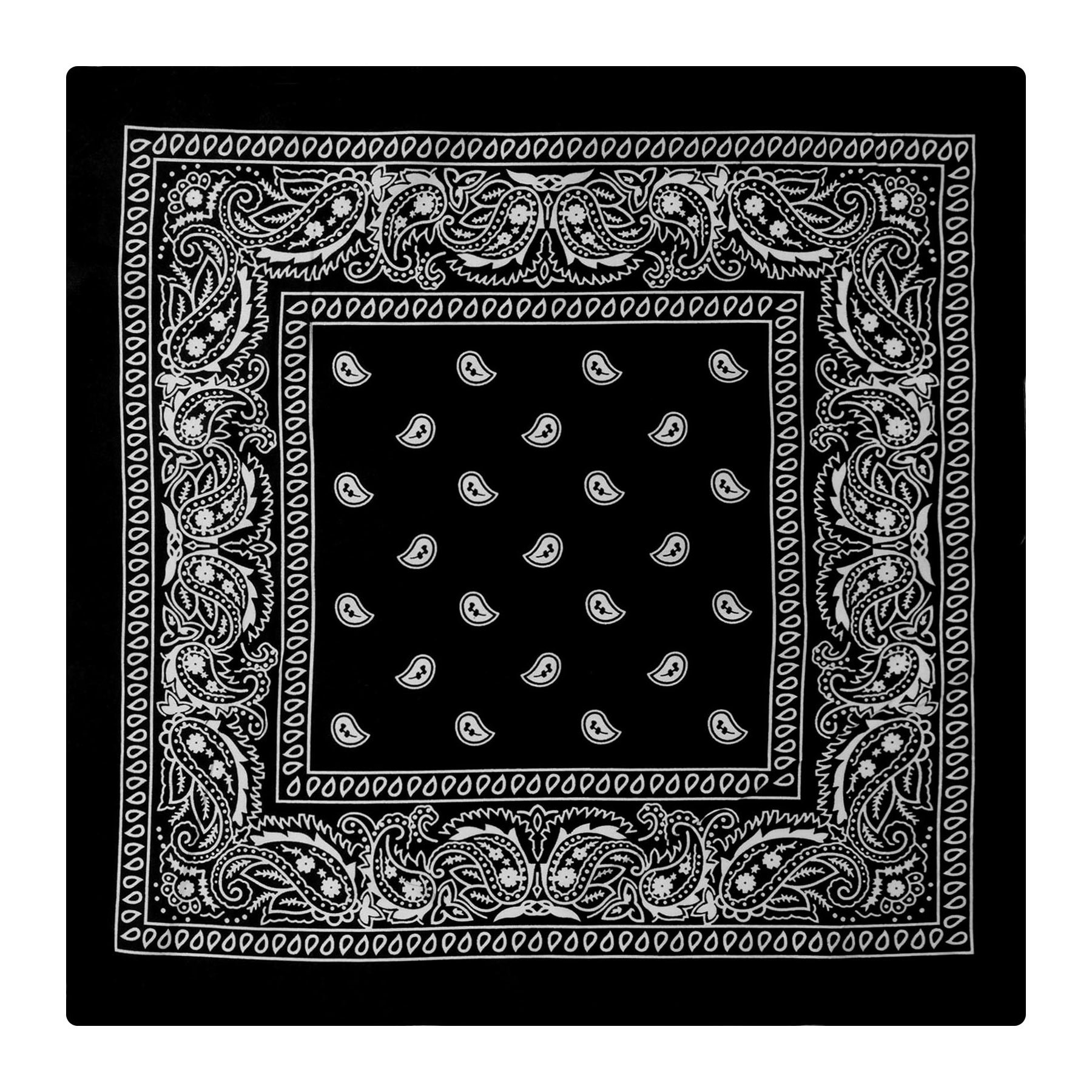 Full Color Printed Cotton Bandana 1