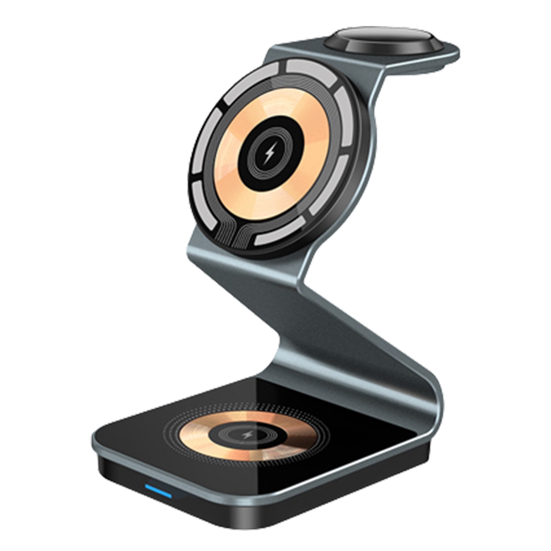 Aluminum Alloy Magnetic Wireless Charger 2