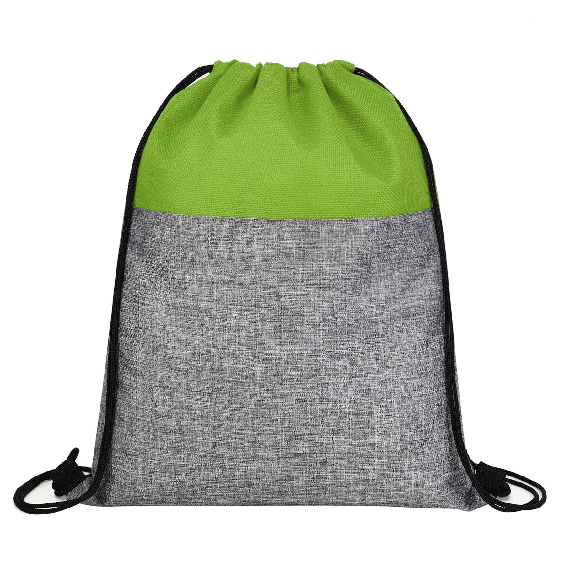 Heathered Jute Drawstring Backpack 6