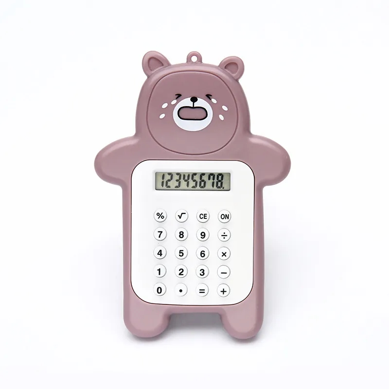 Mini keychain game calculator 6