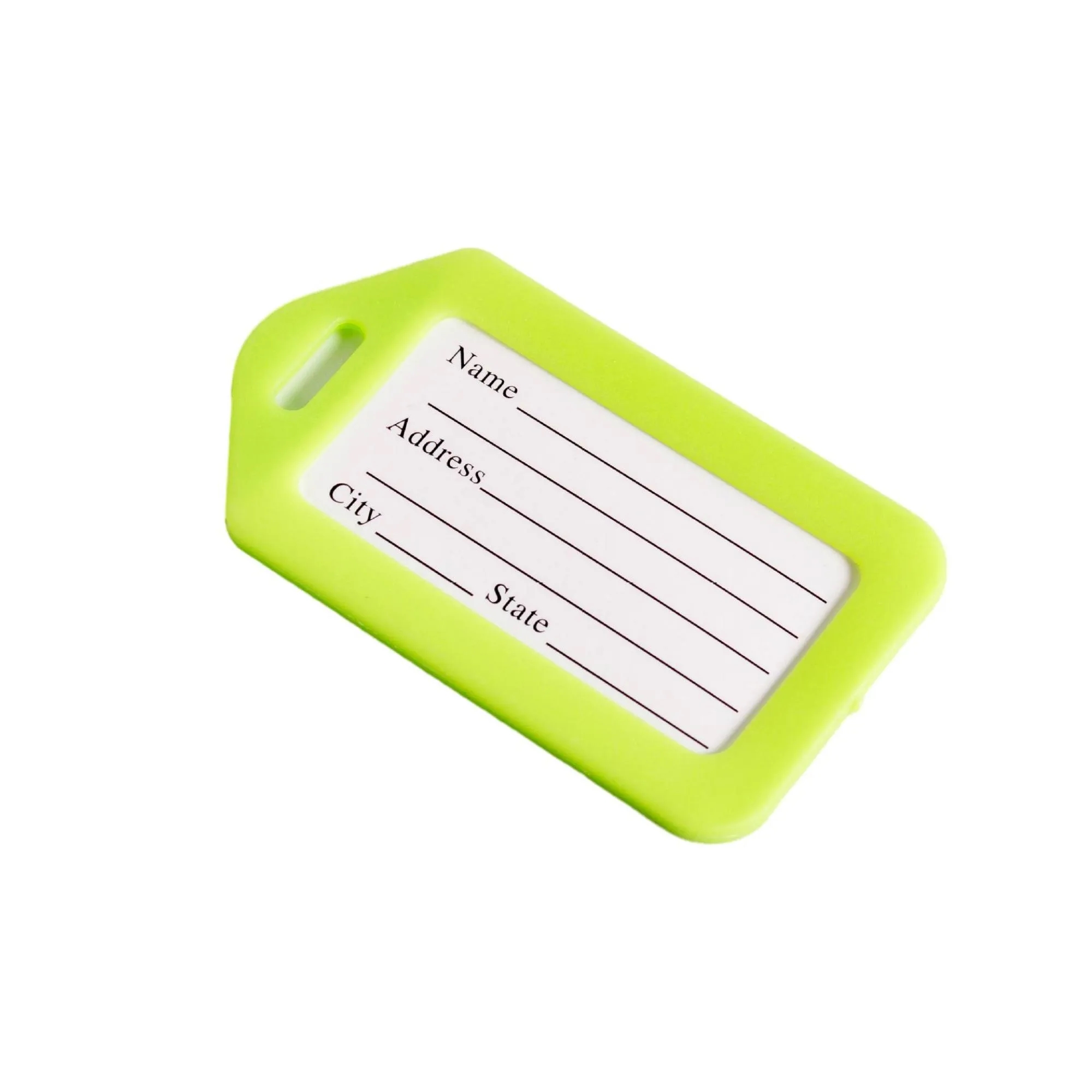 Plastic Luggage Tag MOQ 100PCS 2