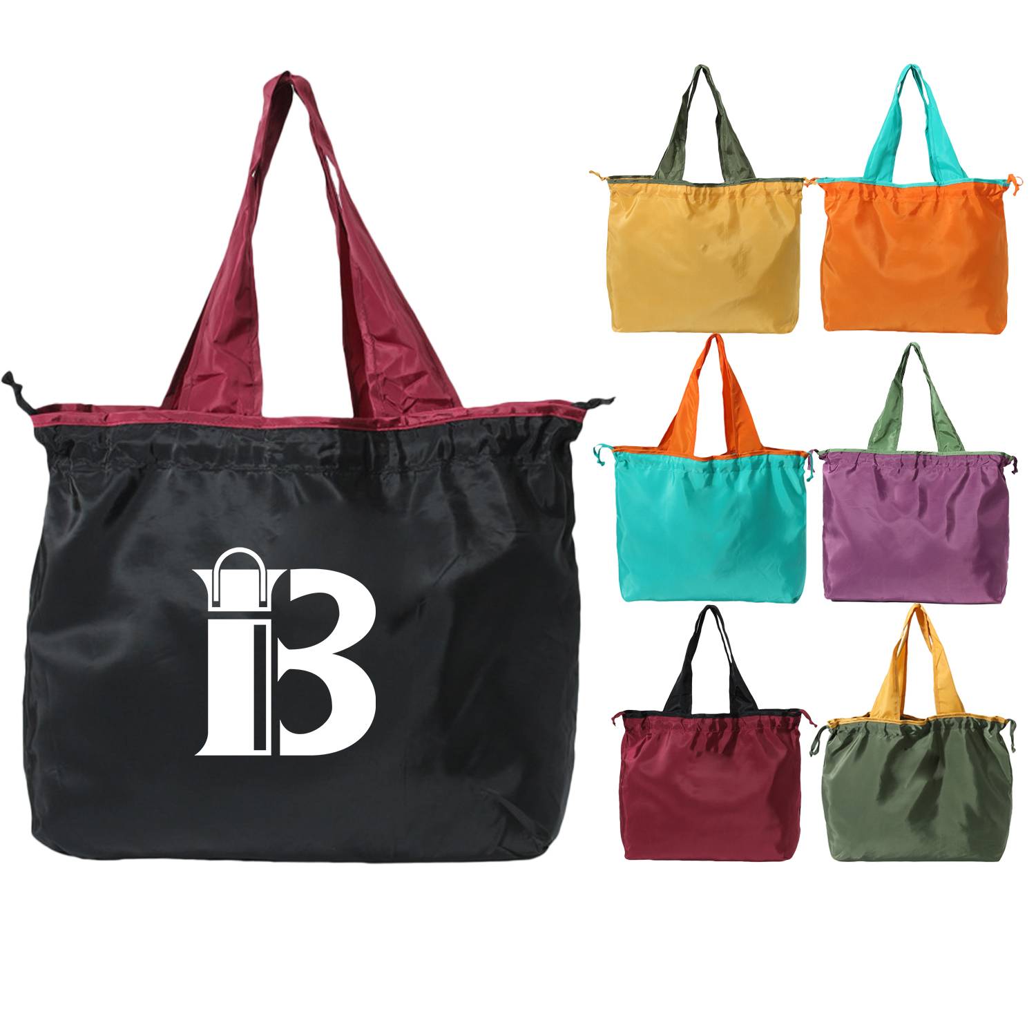 Foldable Shopping Bag Grocery Storage Tote 4